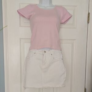 VENUS Soft Pink Crop Top